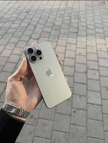 ikinci el iphone 10: IPhone 15 Pro Max, 256 GB, White Titanium, Zəmanət, Barmaq izi, Simsiz şarj — 2