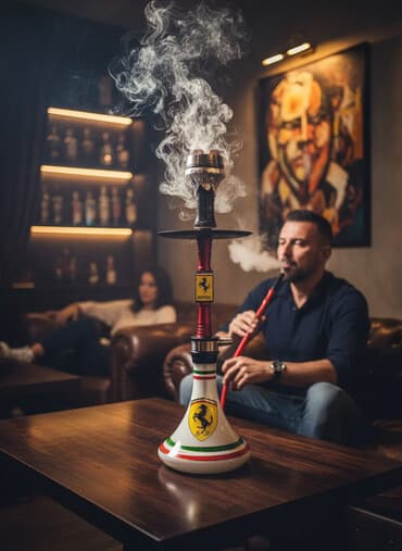 Ferrari qəlyan✅ bol tüstü effekti ✅ çasqa ✅ slank ✅ nasatka ✅