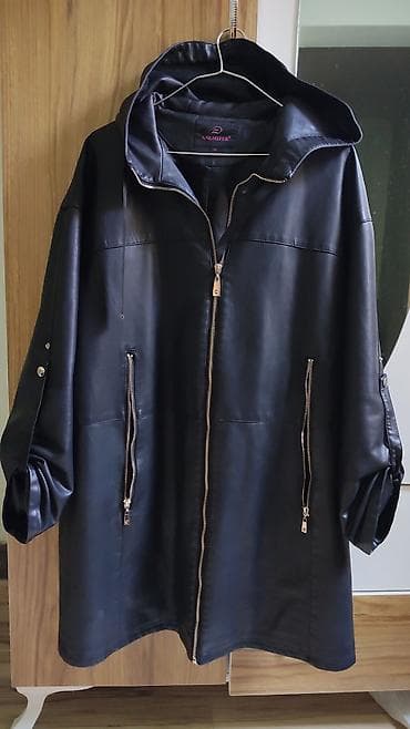 Dəri kurtka, 6XL — 1