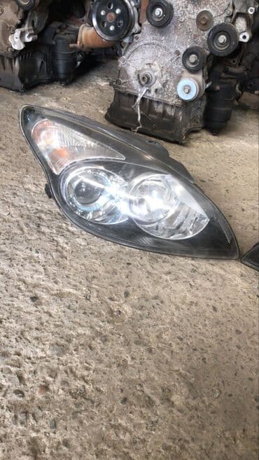 фара фольксваген поло: Левая, Ближний, дальний свет, Hyundai, 2010 г., Оригинал, Б/у — 2