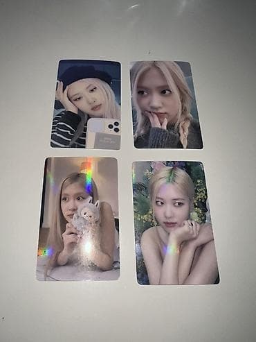 Монеты: Rose holografik fotokart🌈 işıqda rengli parıldayan 🌈✨ BLACKPINK temalı — 3