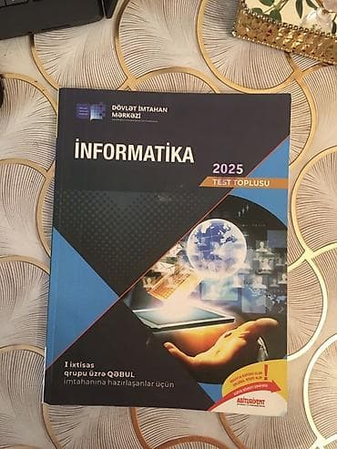 İnformatika - Test Toplusu İçi təmizdir, səliqəlidir. Səhifədə digər — 1
