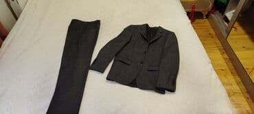 Kostyum, Demisezon, Marks & Spencer, rəng - Boz