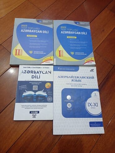 тесты по азербайджанскому языку для русского сектора 8 класс: 1)Azərbaycan dili 1-ci və 2-ci hissə test toplusu-4 AZN hər biri — 1