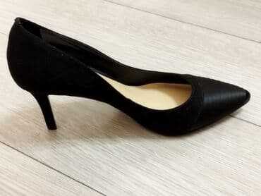 зеленые туфли: Туфли, Charles&Keith, Размер: 37.5, цвет - Черный, Новый — 6