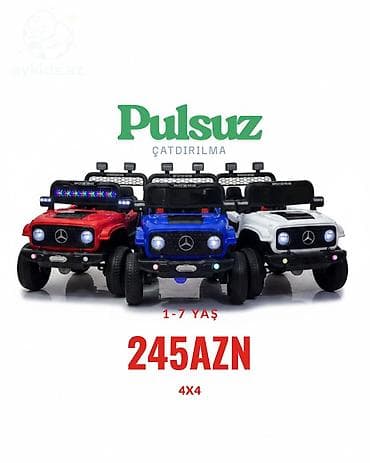maşın uşaq: Yeni gələn jeep 518 4 motor 4 çəkən Led işıqlarla dolu bir model Rezin — 1
