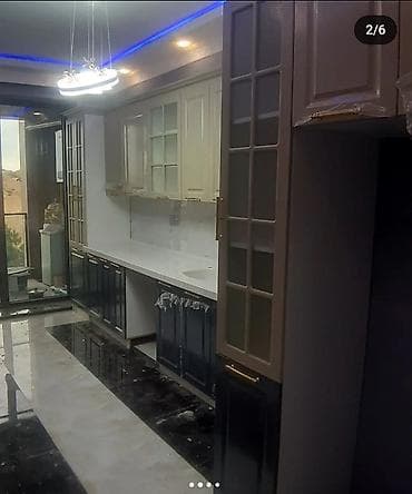 kukna mebel: Sifarişlə mətbəx dəsti, Özü çəkən petlələr, MDF, Kredit yoxdur, Pulsuz çatdırılma, Rayonlara çatdırılma — 1