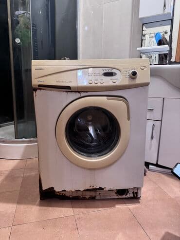 Aristonlar: Paltaryuyan maşın Samsung, 5 kq, İşlənmiş, Avtomat, Qurutma var, Ödənişli çatdırılma — 1