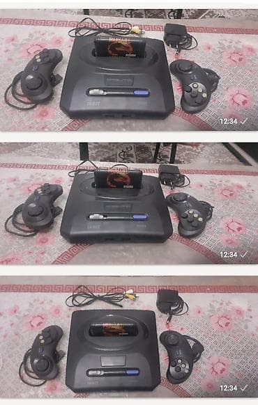 Digər kolleksiyalar: Sega “Mega Drive II” tipli 16-bit oyun konsolu seti Xüsusiyyətlər: - — 3