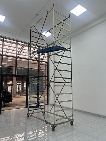 dəmir şveller: Rulonlu qüllə tipli iskele dəstləri Məhsul təsviri: - Daxili və — 2