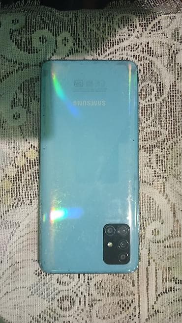 samaung s23: Samsung Galaxy A51, 128 GB, rəng - Göy, Barmaq izi — 1