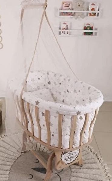 Oğlan və qız üçün, Yumru, Beşik, Dəstsiz, Matras ilə, Yellənmə mexanizm ilə