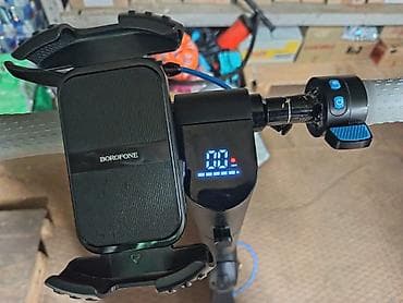 Riley elektrik skuter - Brend: Riley - Rəng: qara, kompakt və — 4