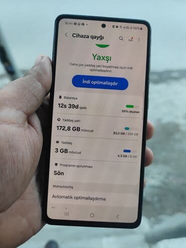 usta çantasi: Samsung Galaxy A72 5G, 256 GB, rəng - Qara — 6