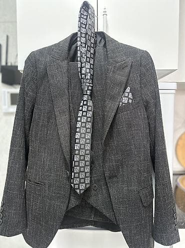 irshad telecom is saatlari: Kostyum, Demisezon, rəng - Boz — 1