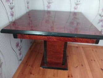 komputer satisi kreditle: Qonaq masası, İşlənmiş, Açılmayan, Taxta, Dördbucaq masa — 1