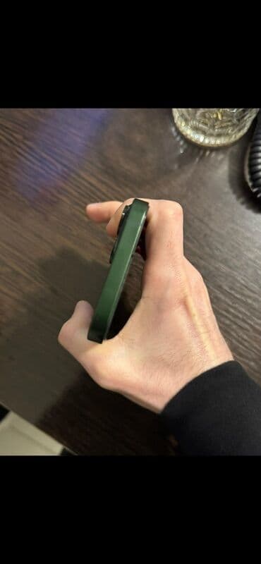 купить бу айфон 13: IPhone 13, Зеленый, Face ID — 5