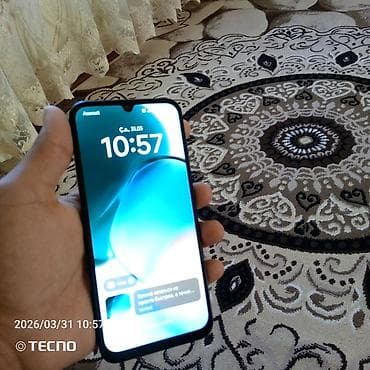 tv 82 ekran: Redmi 128 GB, rəng - Qara, Face ID — 2