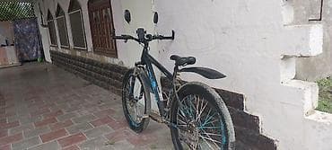 idman rəsmləri: Dağ/şosse tipli Velostorm velosiped - Rəng: qara-göy aksentlər - — 5