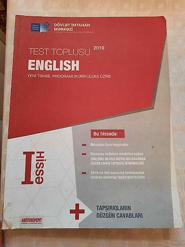 Testlər: Dərs vəsaitləri paketi 1) “Azərbaycan dili – 60 mətn” - XI sinif — 6