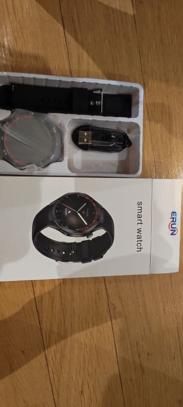 smart ady az: Yeni, Smart saat, Sensor ekran, rəng - Qara — 2