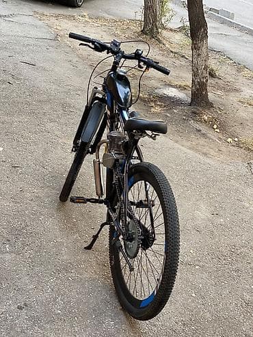 Электровелосипеды: Benzin mühərrikli velosiped – Vistа çərçivə üzərində qurulmuş hibrid — 2