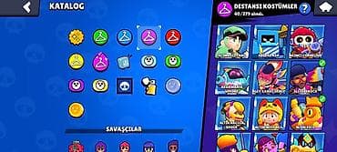 Bayram kostyumları: Məhsul: Brawl Stars hesabında geniş kostyum/kataloq kolleksiyası — 5