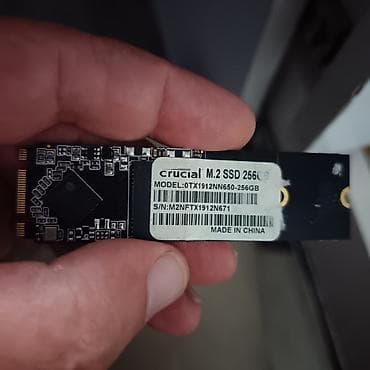 Daxili SSD disk Crucial, 256 GB, M.2, İşlənmiş — 1