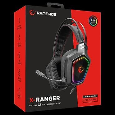 Комплектующие для ПК и ноутбуков: Rampage X-Ranger Virtual 7.1 RGB Gaming Headset - Virtual 7.1 səs — 5