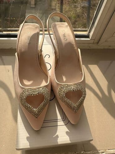 parçadan qadın mokasinlər: Tuflilər, Ölçü: 36, rəng - Çəhrayı, Yeni — 2