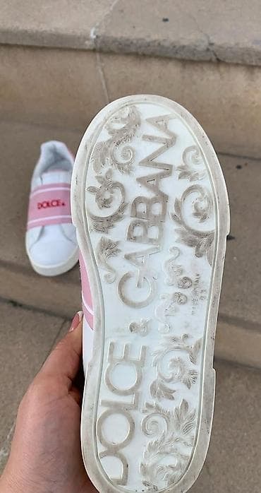 Rəng - Ağ Krossovkalar, Ölçü: 33, Qız üçün — 3