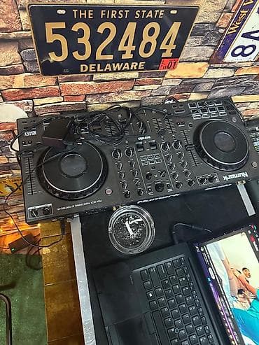 Musiqi alətləri: Numark NS4FX – 4 kanallı peşəkar DJ kontroller - 4 deck idarəetmə — 1