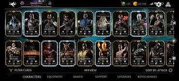 gitara klassik: Mortal Kombat Mobile oyun hesabı – yüksək səviyyəli kolleksiya - — 7