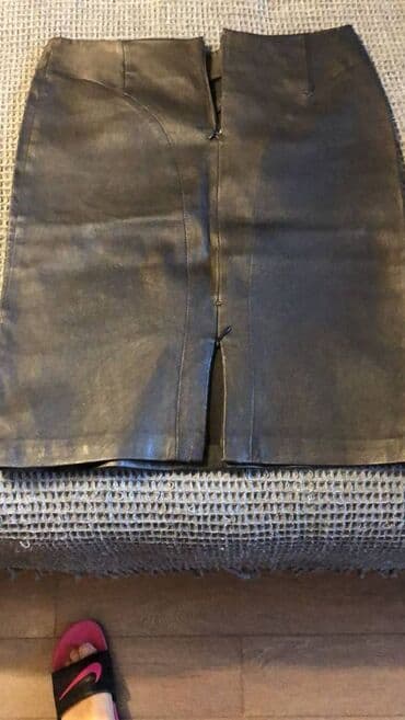 белые плиссированные юбки: Təmiz dəri ətək.dizden bir qarış yuxarıdır.3 dəfə geyilib cəmi — 2