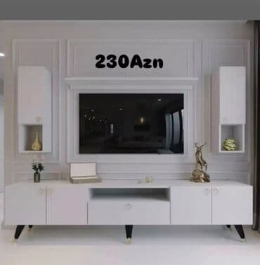 mətbəx rəfləri: Yeni, Düz TV altlığı, Polkalı, Laminat, Azərbaycan — 4