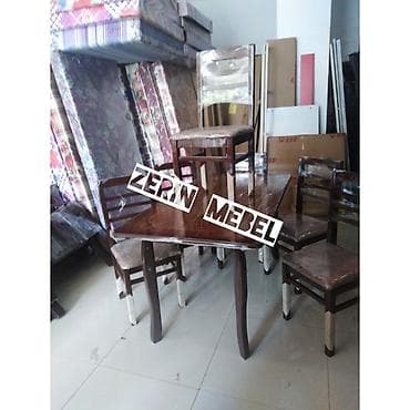 acılan stul: Teze stol stul dest 220 Azn. Acilan masa ile 230 Azn. Endirim olunub — 1