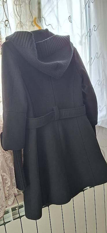 Личные вещи: Пальто, M, цвет - Черный — 2
