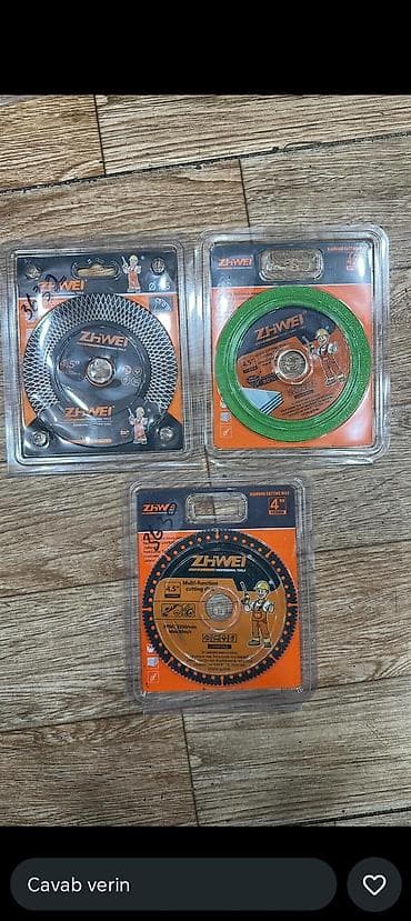 ZHWEI brendi – 4–4.5 düym bucaqslı taşlayıcı (UŞM) üçün almaz kəsici