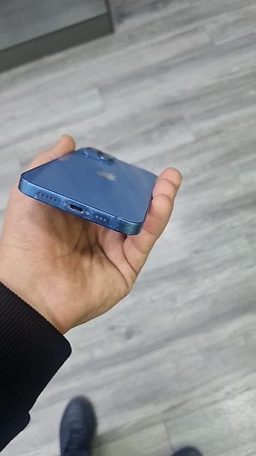 Компьютеры, ноутбуки и планшеты: IPhone 13, 128 ГБ, Голубой, Face ID — 4