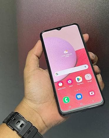 Samsung Galaxy A13, 32 GB, rəng - Boz, Barmaq izi, İki sim kartlı, Zəmanət