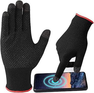 touch screen: Sensorlu toxunuşlu əlcəklər - Material: elastik toxunma parça — 3