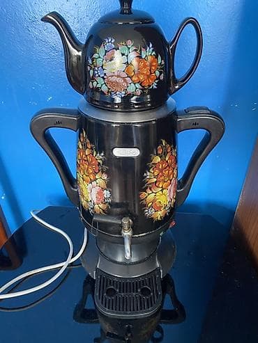 tefal cay: Elektrik samovar-çay dəsti - İki hissəli quruluş: aşağıda elektrikli — 1