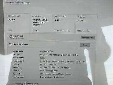 hp printer: HP Envy 17 Noutbuku Təcili Satılır Bütün Parametrləri Şəkildə Qeyd — 4