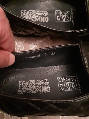 Gencede satilir Deri Salvatore Ferragamo kişi ayaqabisi 90azn alinib — 5