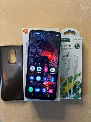 samsung galaxy a6 ekran: Samsung Galaxy A21S, rəng - Qara, Barmaq izi, Face ID — 3