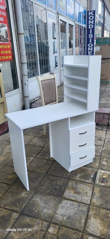 nages hazirlanmasi: Oğlan və qız üçün, Yeni, Siyirməsiz, Parta, Stulsuz — 8