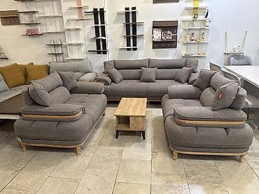 masa ortusu: Yeni, Divan, 2 kreslo, Bazasız, Açılan — 1