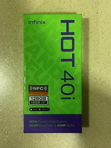 honor 10 lite: Infinix HOT 50i, 128 GB, rəng - Mavi, Sensor — 5