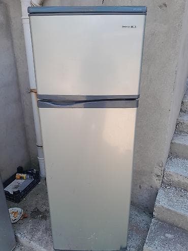 korpuslar: İşlənmiş 2 qapılı Beko Soyuducu Satılır, rəng - Gümüşü — 2