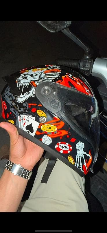 kask satış: Kaska, Dəbilqə satilir ideal veziyyetdedir yeni alinib interkomda — 1